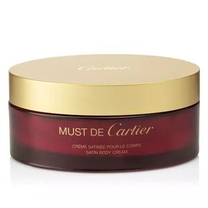 Cartier Must De Cartier Red and Gold Body Cream